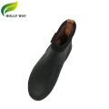 Black Factory Rubber Work Boots Men